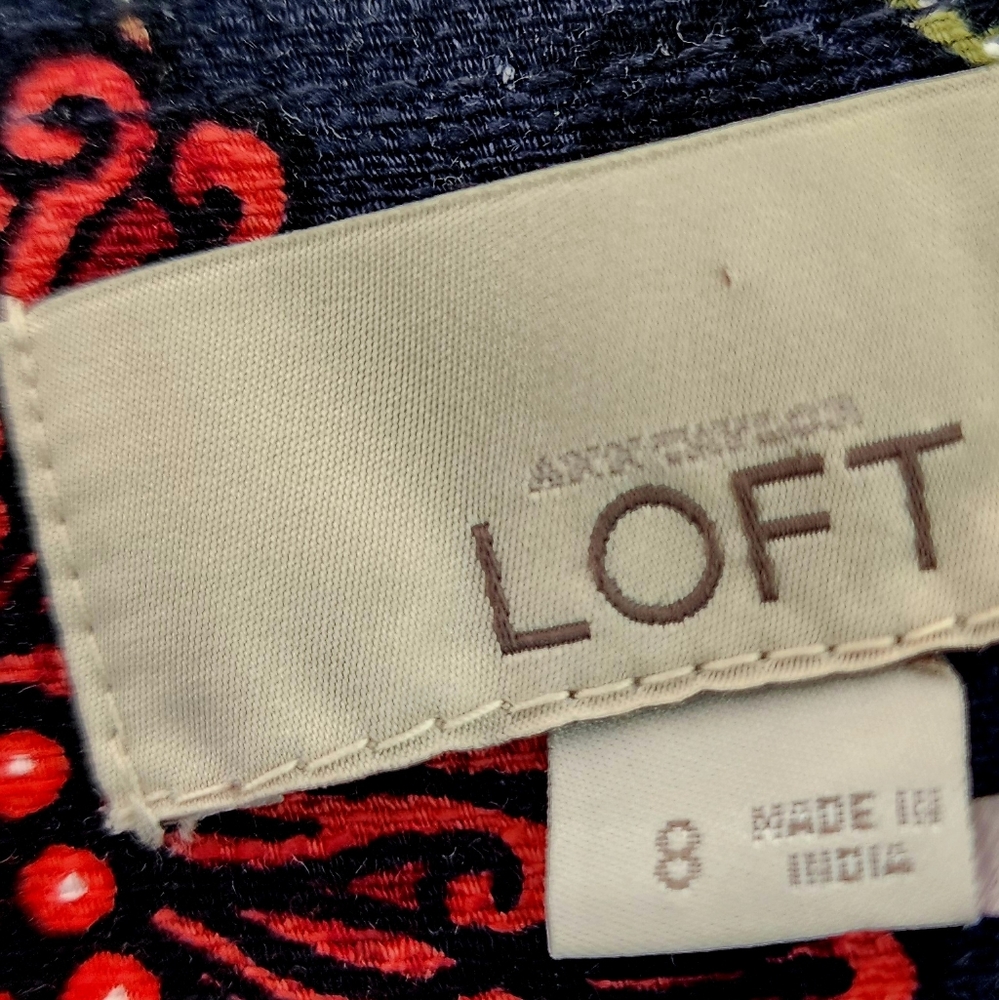 Loft womens floral & fringe cropped jacket - Picture 6 of 12